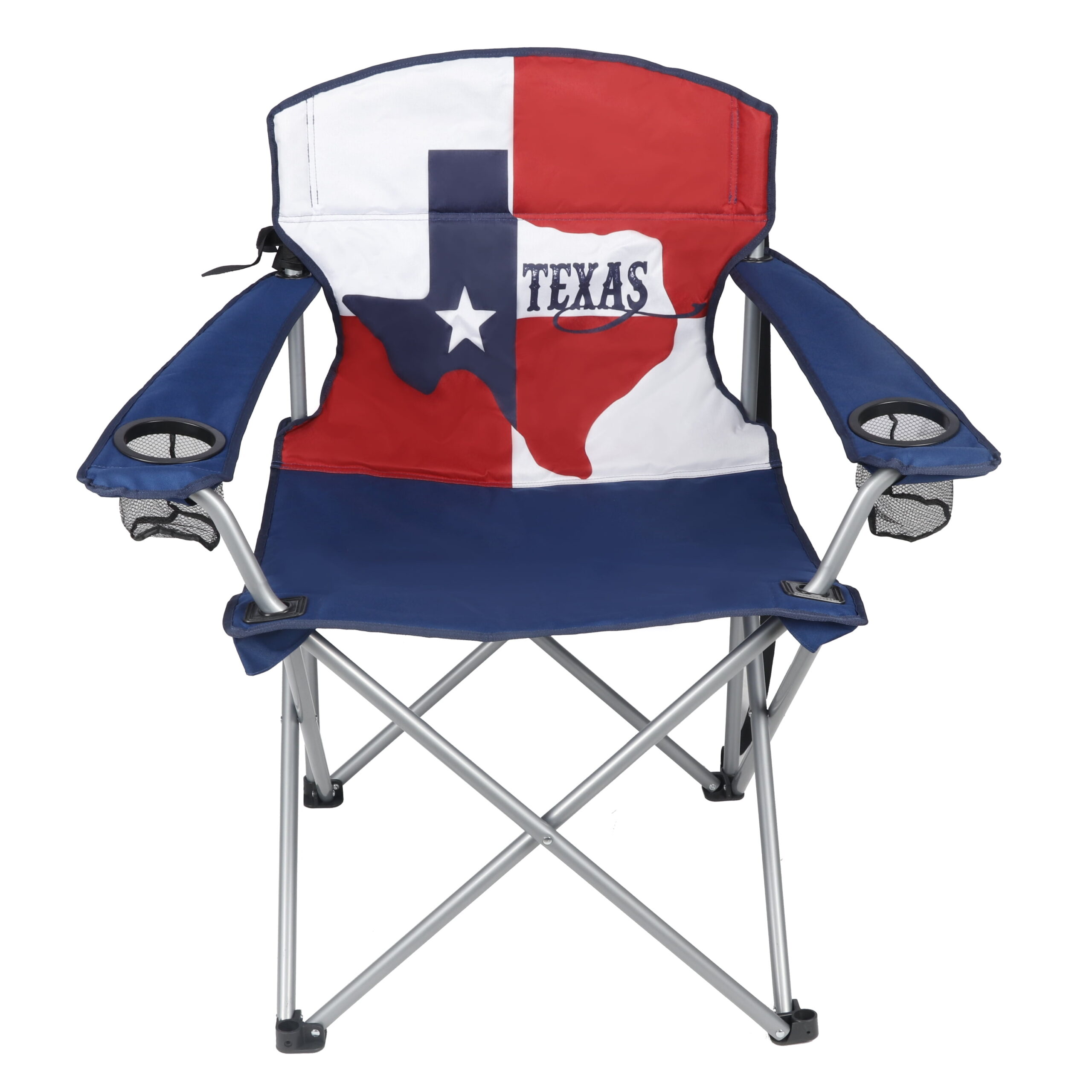 Ozark Trail Texas Big & Tall Camp Chair, Texas Pattern