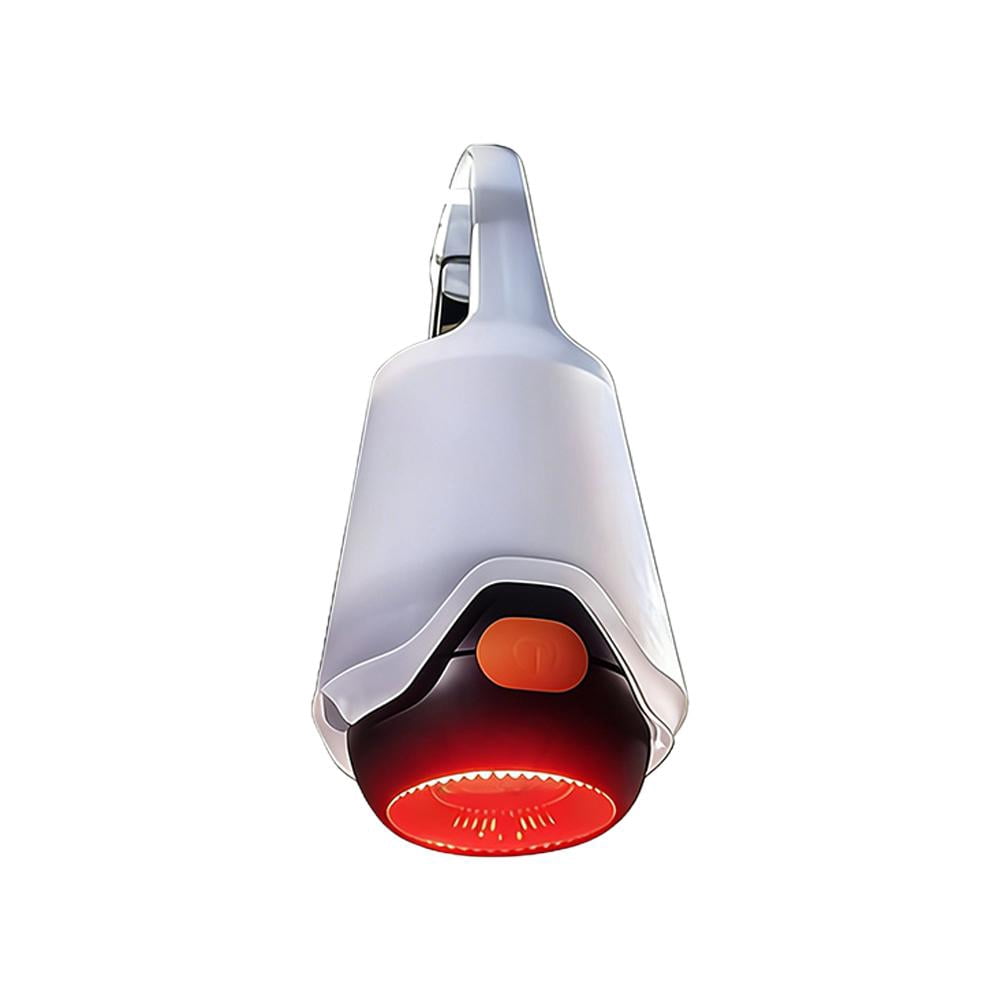 Dual Color Magnetic Hook Light USB Rechargeable Portable Camping Lamp with Adjustable Modes