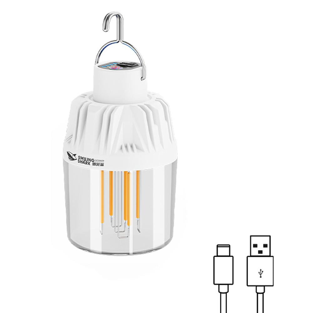 Outdoor warm white dual light camping lamp ABS mini hook small pendant lamp M3