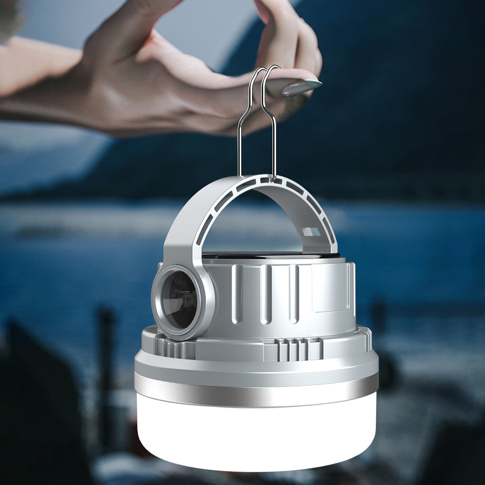 up to 65% off karymi Solar Portable Camping Tent Night Light, Camping Lantern with 6 Light Modes, Lamp for Outdoor Home and Car, Perfecr for Power Outages, Emergency Gifts for Women