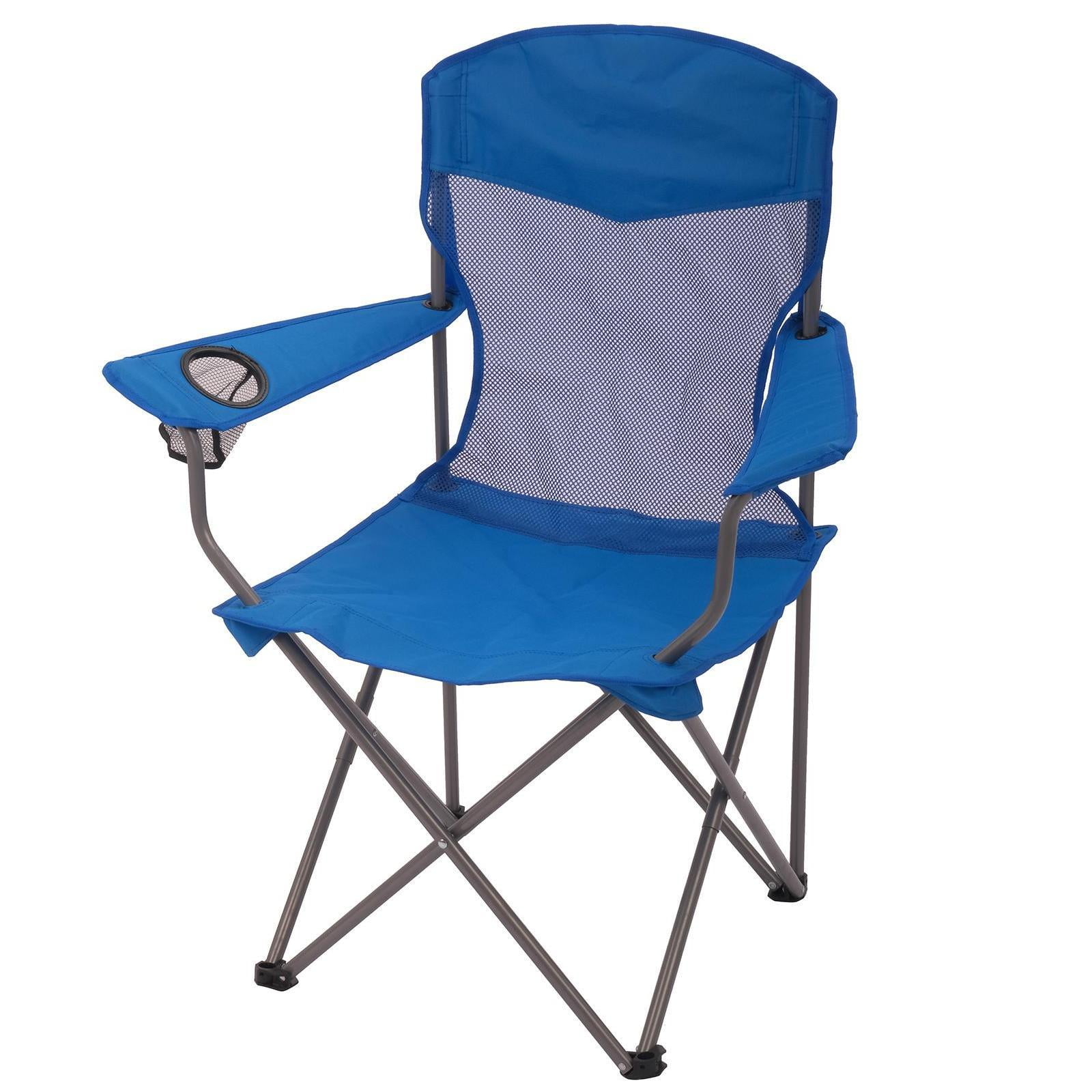 Ozark Trail Basic Mesh Chair Blue, Adult