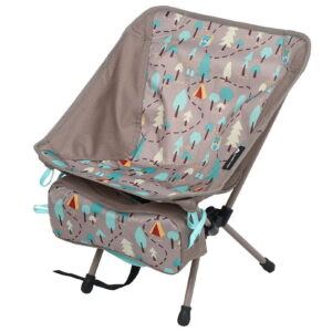 Ozark Trail Kids' Compact Backpacking Chair, Multi-Color, Youth, 3lbs