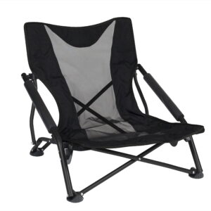 Folding Camp Chair for Camping, Beach, Picnic, Barbqeues, Sporting Events with Carry Bag