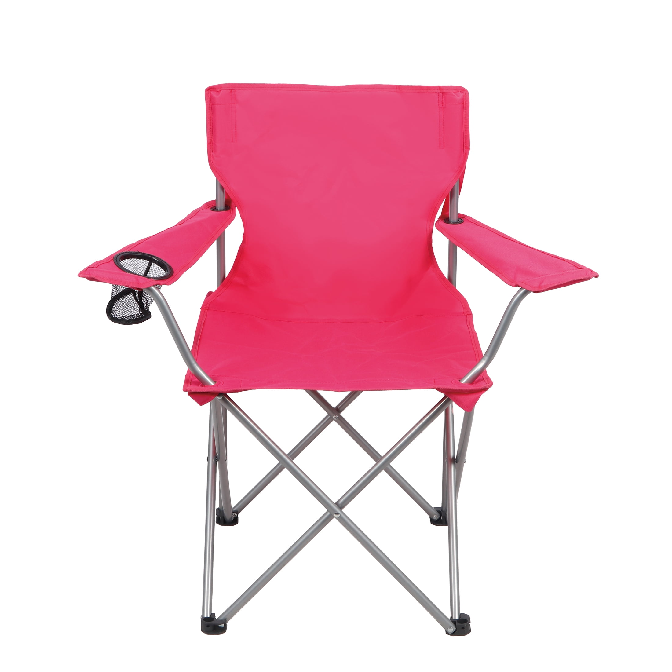 Ozark Trail Folding Quad Chair, Fuschia