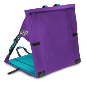 Crazy Creek Products Original Chair, Great for Camping, Stadiums, Parks -  Purple and Teal